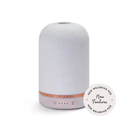 NEOM Wellbeing Pod,Diffuseur d'huiles essentielles à ultrasons de qualité supérieure,Couvercle en céramique, lumière LED et minuterie,Diffus