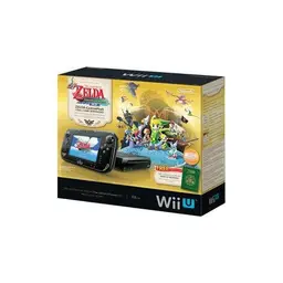 Nintendo Wii U Limited Edition Legend of Zelda Windwaker HD Deluxe Bundle - Premium Pack - console de jeux - Full HD, 1080i, HD, 480p, 480i - noir - The Legend of Zelda Wind Waker HD