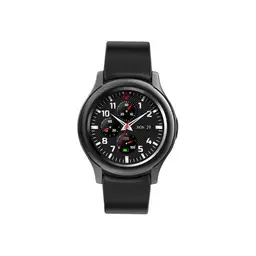 MyKronoz ZeRound3 - Noir - Montre connectée avec bracelet - affichage 1.2" - Bluetooth - 57 g