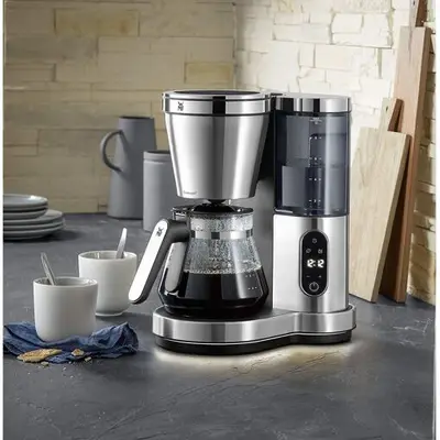 Cafetière Électrique De 1,25l Pour 10 Tasses 1000w Gris
