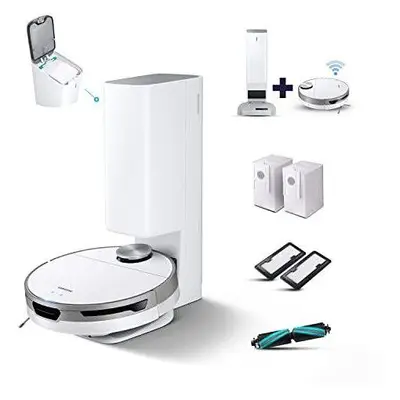 Samsung Jet Bot+ VR30T85513W - Aspirateur robot avec Clean Station