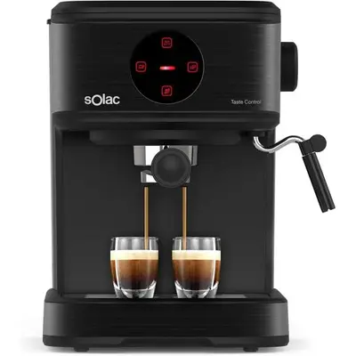 Cafetière À Expresso De 1,5l À Écran Tactile 20 Bars 850w Noir