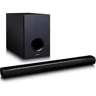 Barre de Son Bluetooth sans Fil avec Caisson de basses sans fil 70W noir