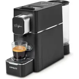 POLTI Coffea S15B, Machine À Café Expresso, Compatible Avec E.S.E; Réservoir 44 Mm, 0,85 L, Couleur Noire