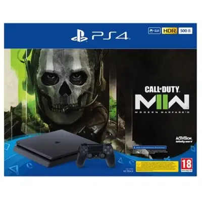 Sony PlayStation 4 500GB + CALL OF DUTY: Modern Warfare 2 500 Go Wifi Noir