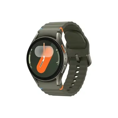 Montre Connectée Samsung Galaxy Watch7 - Boîtier 40 mm avec bracelet sport caoutchouc taille S/M - Crème - Bluetooth