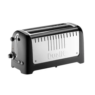 Dualit - Grille pain 2 fentes 2000w noir/inox 46065