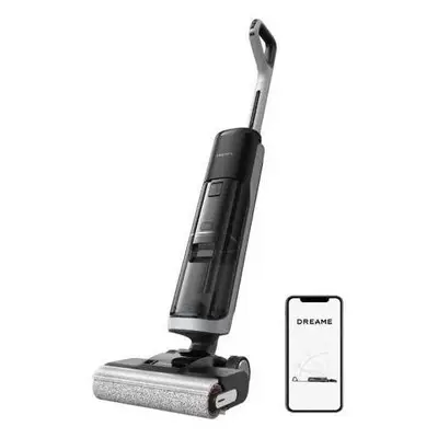 Dreame H14 Pro Aspirateur Laveur Sec Et Humide, Design Plat à 180°, Nettoyage de la Brosse à 60 °C, Séchage en 5min, Distribution Automatique de la Solution, Contrôle par Application, 18 kPa