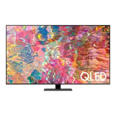Samsung QE55Q80BAT - 55" Q80B Series TV LCD rétro-éclairée par LED - QLED - Smart TV - Tizen OS - 4K UHD (2160p) 3840 x 2160 - HDR - Quantum Dot - argent