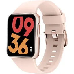 Montre Connectée Pour Femme Homme Oxymetre Smartwatch Compatible Android Ios Rose