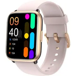 Montre Connectée Avec Appel Bluetooth, 1,7'' Sport Smartwatch Moniteur De Fréquence Cardiaque Rose