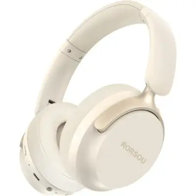 B8 Casque Bluetooth supra-auriculaire, 6 modes de musique EQ et 50 heures de lecture, basses profondes, casque sans fil avec micro, casque stéréo HiFi léger et pliable pour
