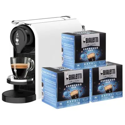 Bialetti Gioia Plus Semi-automatique Cafetière à dosette 0,5 L