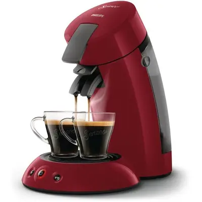 Machine à café à dosettes Senseo Philips Senseo Original HD6553 rouge Rio