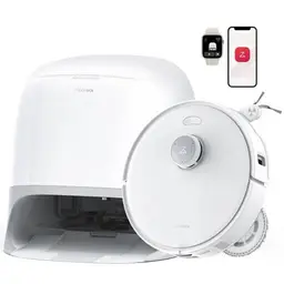 Aspirateur Robot Roborock Qrevo Curv 5a1 18 500 Pa Et Mop Rotatif
