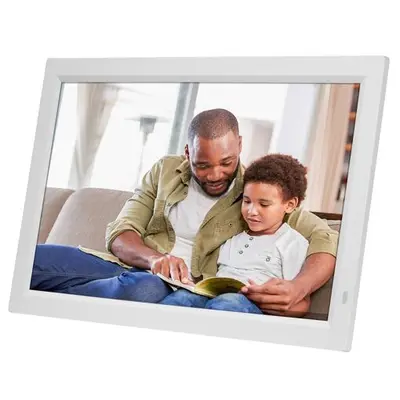 Cadre Photo Numérique 21,5 pouces LED Blanc 23,6 pouces Pouces Noir YONIS