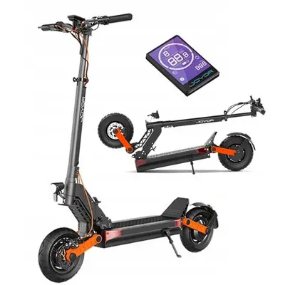 Trottinette Électrique Joyor S8-S-Z Avec Clignotants, Moteur 600 W X 2, Batterie 48 V 26 Ah, Pneu 10 Pouces, Vitesse Maximale 55 Km/H, Autonomie 75 Km, Doubles Freins Hydrauliques