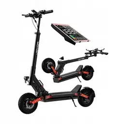 Trottinette Électrique Pliable Joyor S10-S-Z - Deux Moteurs De 1000 W, Batterie 60 V 18 Ah, Autonomie De 75 Km, Vitesse Maximale De 60 Km/H, Pneus De 10 Pouces, Double Suspension, Freins Hydrauliques