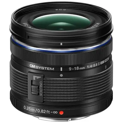 OM SYSTEM 9-18mm f/4.0-5.6 II