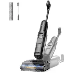 Tineco CQ42336 aspirateur balai et balai électrique Aspirateur traineau Batterie Sec&humide Sans sac Noir