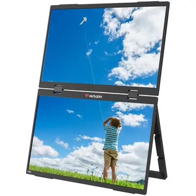 Verbatim Moniteur portable double 15.6¿
