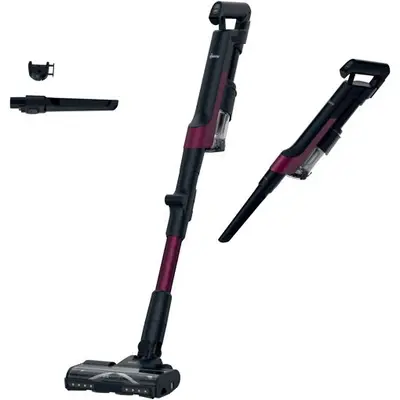 Hoover HF210HXP 011 Aspirateur balai Batterie Sec EPA Sans sac 1 L 165 W Magenta