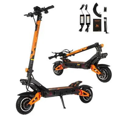 Kukirin G3 Pro (Version 2026) Trottinette Électrique Tout-Terrain, Moteur 1200 W X 2, Pneus 10 Pouces, Batterie Amovible 52 V 23,4 Ah, Autonomie 80 Km