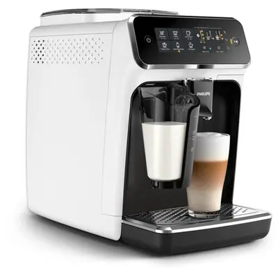 Philips Série 3200 Blanc / Noir EP3243/50 Machine expresso broyeur, 5 boissons, carafe LatteGo
