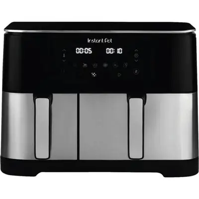 Instant Pot 140-0003-01-EU friteuse Double 11 L Autonome 2600 W Friteuse d'air chaud Acier inoxydable