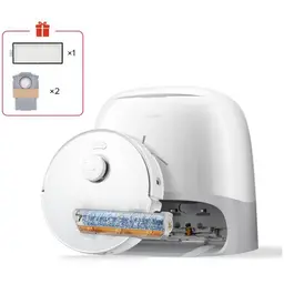 Aspirateur robot Roborock Qrevo Curv 2 Flowx Blanc