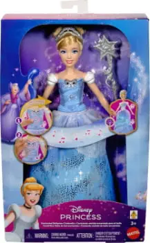 Poupée Cendrillon Robe Enchantée MATTEL GAMES