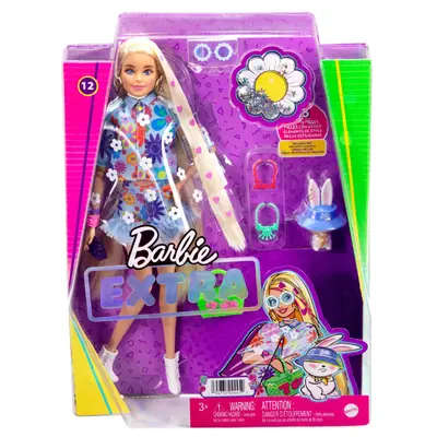 Poupée extra robe fleurie mannequin MATTEL