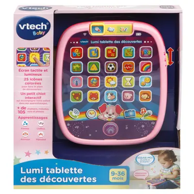 Tablette des découvertes Lumi - Rose VTECH