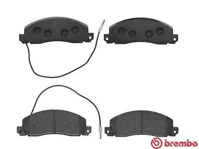 4 Plaquettes De Frein Brembo P68006