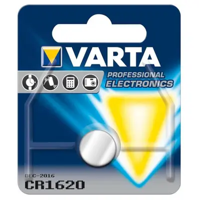 1 Pile Bouton Varta Cr1620 Lithium