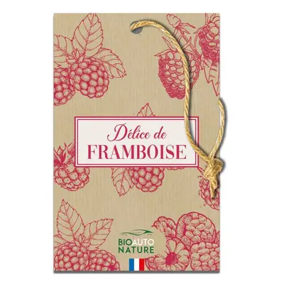 Désodorisant Voiture Bio Auto Nature Framboise