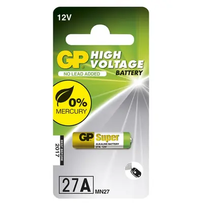 1 Pile 12v Gp High Voltage Super Alkaline