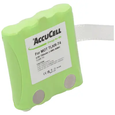 MOTOROLA Batterie rechargeable TLKR-T4, TLKR-T5, TLKR-T7 comme réplique de AccuCell