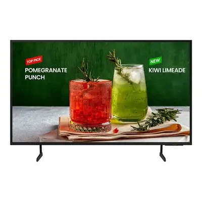 Samsung BE43D-H - 43" BED-H Series TV LCD rétro-éclairée par LED - Crystal UHD - signalisation numérique - Smart TV - Tizen OS - 4K UHD (2160p) 3840 x 2160 - HDR - Edge LED BLU - noir