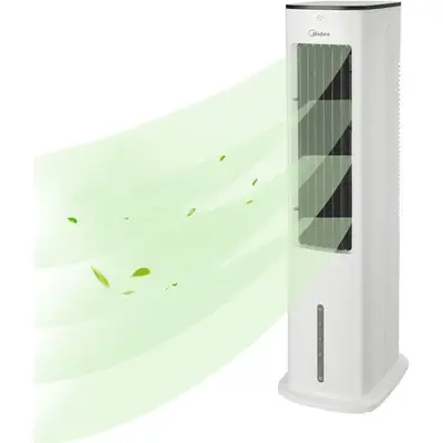 MIDEA - CLIMATISEUR PORTABLE SILENCIEUX 4 EN 1 - REFROIDISSEUR D'AIR - ECRAN LED