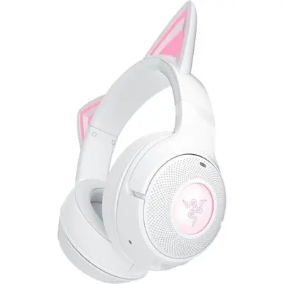 MEVRONISSHOP-Kraken Kitty V2 BT - Casque sans Fil Bluetooth RGB avec Kitty Ears pour Le Jeu et Le Streaming (325g, Haut-parleurs Triforce 40mm, Bluetooth 5.2, micros antibruit, autonomie de 40 Heures