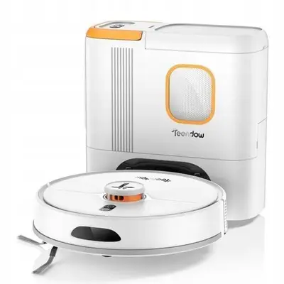 Aspirateur robot - TEENDOW - D20S Max+ - 8000 Pa - Fonction lavage - Autonomie 180 min