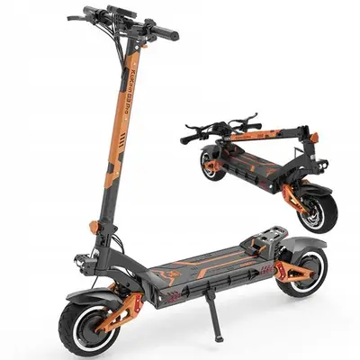 Kukirin G3 Pro (Version 2025) Trottinette Électrique Tout-Terrain, Moteur 1200 W X 2, Pneus 10 Pouces, Batterie Amovible 52 V 23,4 Ah, Autonomie 80 Km