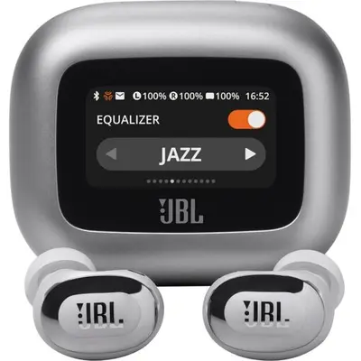 JBL Live Buds 3 Casque Sans fil Ecouteurs Appels/Musique/Sport/Au quotidien Bluetooth Argent