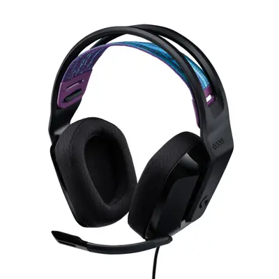 Casque gaming filaire G335 - Noir - LOGITECH