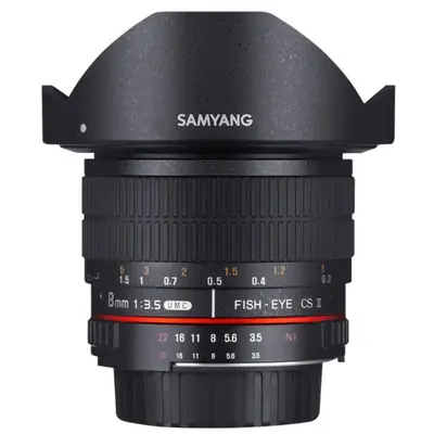 Objectif À Focale Fixe Samyang Sam 8 Nikonae
