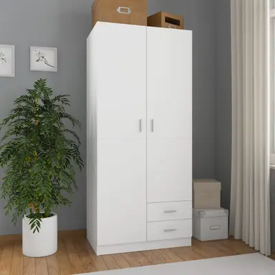 Garde-robe Blanc 80x52x180