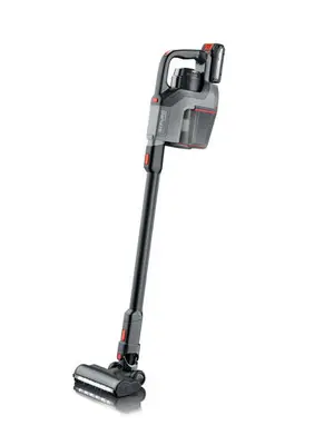 Severin HV 7184 aspirateur balai et balai électrique Batterie Sec HEPA Sans sac 0,6 L 280 W Noir, Gris 2,5 Ah