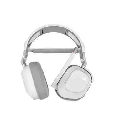 Casque gaming filaire Corsair HS80 RGB USB - Blanc CORSAIR
