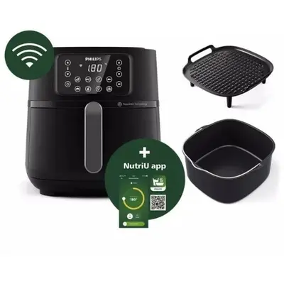 Friteuse Sans Huile Airfryer - Connecté Xxl Hd9285/96 Série 5000 - 7,2l - 16 Préréglages - Noir